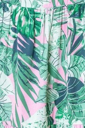 Plus Halter Neck Tropical Sash Dress - Shop Style & More | Fresh Looks, Everyday Deals & Free Shipping