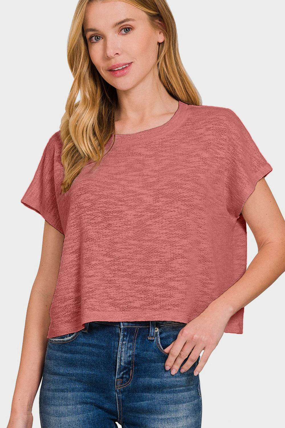 Zenana Round Neck Short Sleeve T-Shirt - Shop Style & More | Fresh Looks, Everyday Deals & Free Shipping