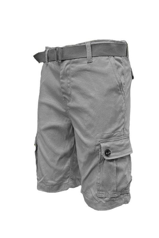 Weiv Mens Belted Cargo Shorts with Belt - Shop Style & More | Fresh Looks, Everyday Deals & Free Shipping