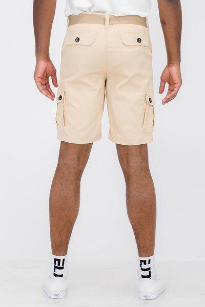Weiv Mens Belted Cargo Shorts with Belt - Shop Style & More | Fresh Looks, Everyday Deals & Free Shipping