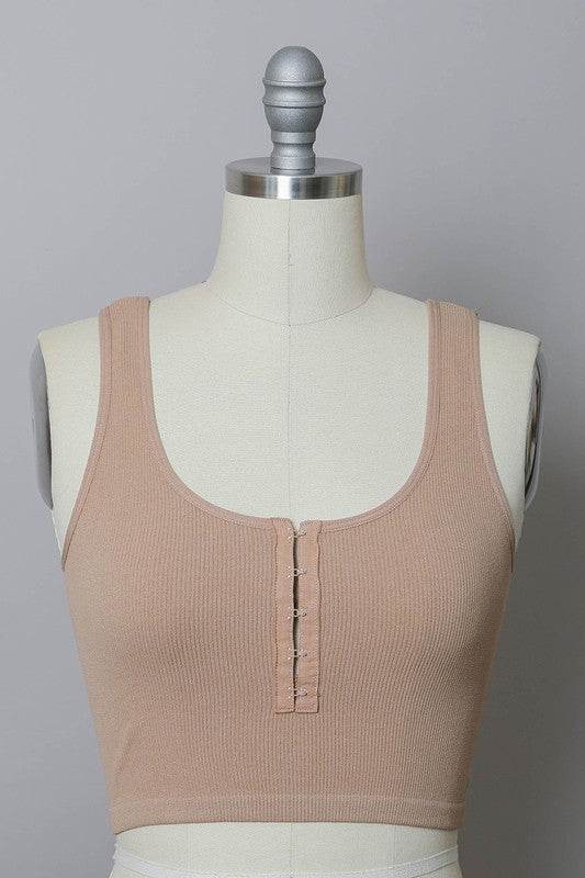 Ribbed Hook Eye Brami - Shop Style & More | Fresh Looks, Everyday Deals & Free Shipping