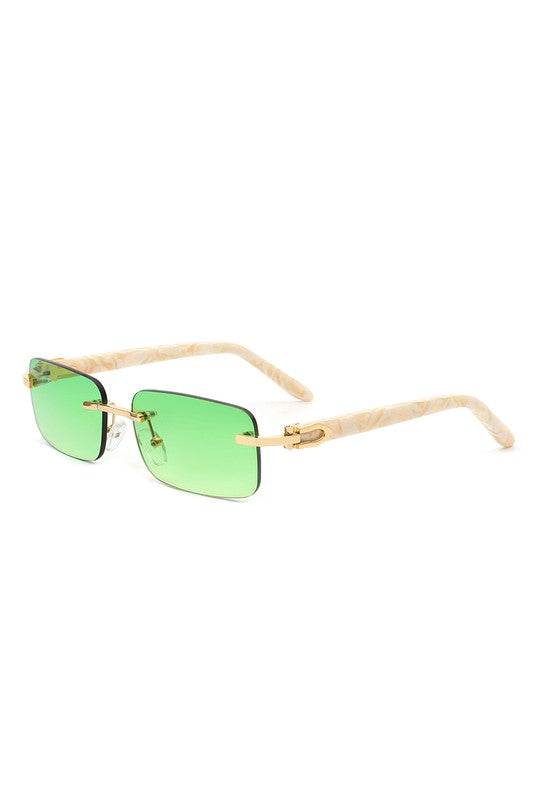 Rimless Rectangle Retro Tinted Fashion Sunglasses - Shop Style & More | Fresh Looks, Everyday Deals & Free Shipping