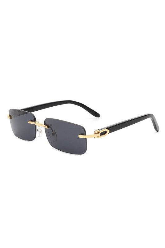 Rimless Rectangle Retro Tinted Fashion Sunglasses - Shop Style & More | Fresh Looks, Everyday Deals & Free Shipping