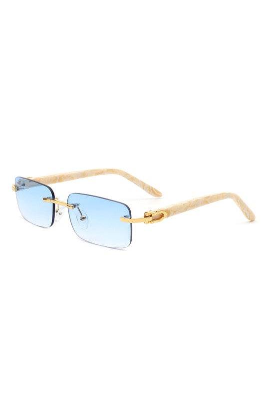 Rimless Rectangle Retro Tinted Fashion Sunglasses - Shop Style & More | Fresh Looks, Everyday Deals & Free Shipping