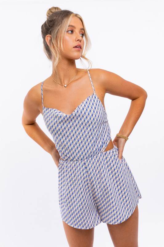 Cowl Neck Romper - Shop Style & More | Fresh Looks, Everyday Deals & Free Shipping