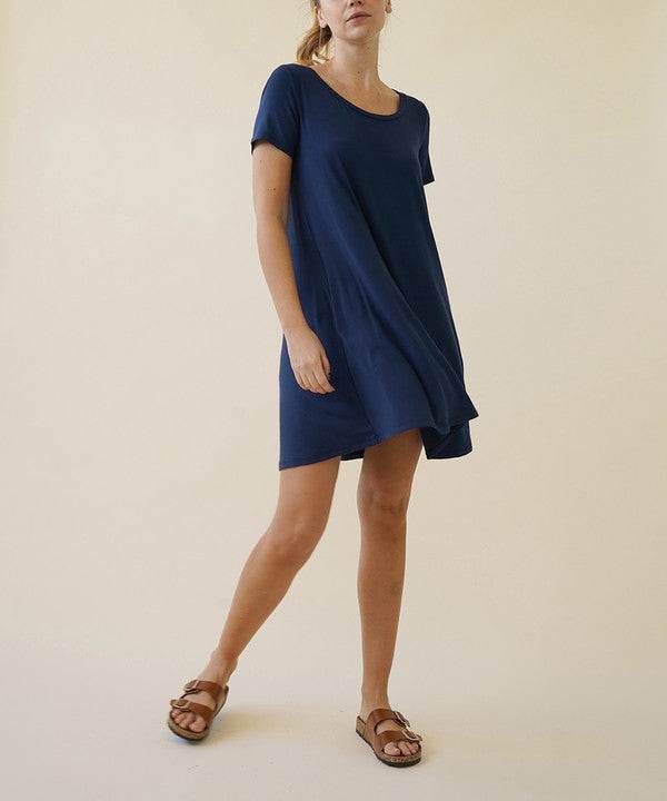 BAMBOO CLASSIC SHORT SLV DRESS - Shop Style & More | Fresh Looks, Everyday Deals & Free Shipping