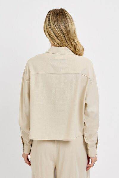 RISEN Button Down Long Sleeve Shirt - Shop Style & More | Fresh Looks, Everyday Deals & Free Shipping