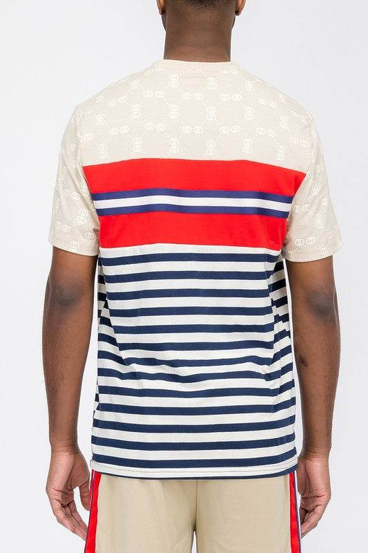 CHAIN LINK PRINT SHORT SLEEVE TSHIRT - Shop Style & More | Fresh Looks, Everyday Deals & Free Shipping