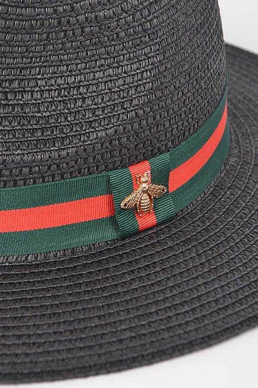 Bee Ribbon Straw Hat - Shop Style & More | Fresh Looks, Everyday Deals & Free Shipping
