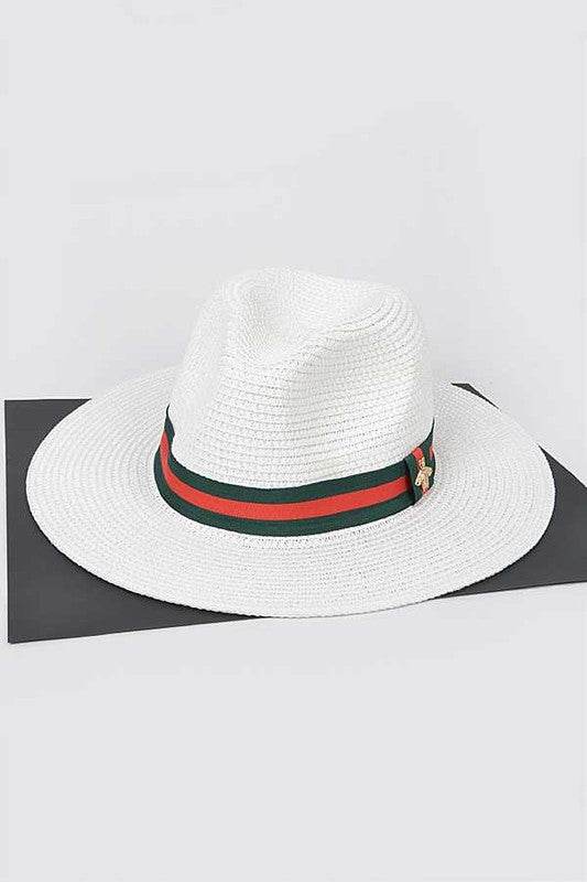 Bee Ribbon Straw Hat - Shop Style & More | Fresh Looks, Everyday Deals & Free Shipping