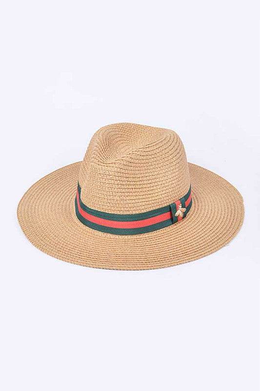 Bee Ribbon Straw Hat - Shop Style & More | Fresh Looks, Everyday Deals & Free Shipping
