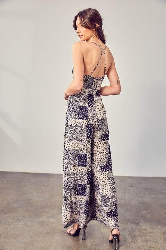 Paisley Printed Cami Jumpsuit - Shop Style & More | Fresh Looks, Everyday Deals & Free Shipping