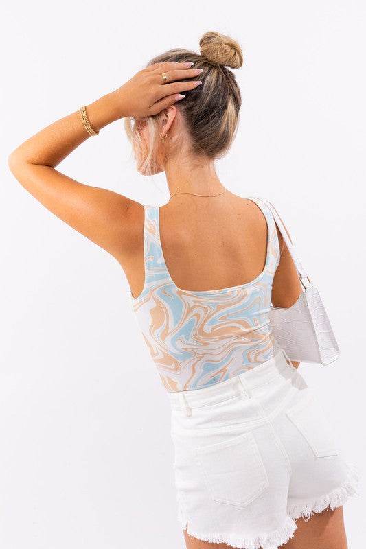 Square Neck Tank Bodysuit - Shop Style & More | Fresh Looks, Everyday Deals & Free Shipping