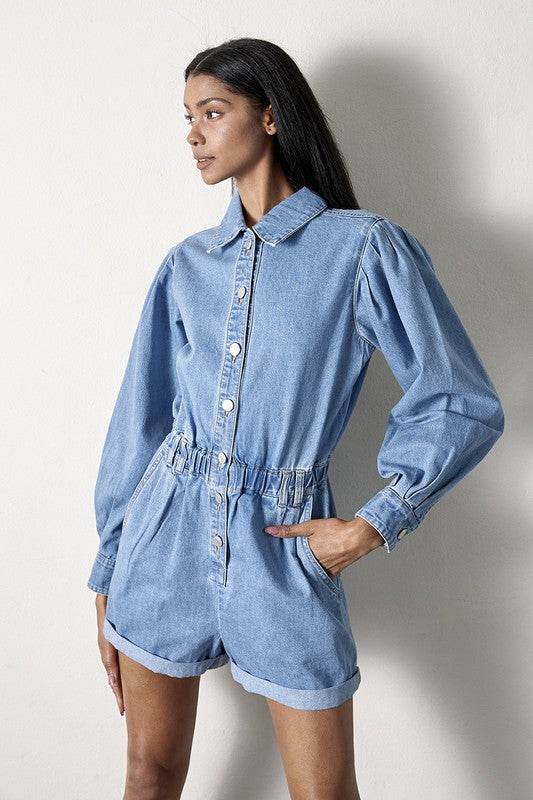 VINTAGE SHORT ROMPER - Shop Style & More | Fresh Looks, Everyday Deals & Free Shipping