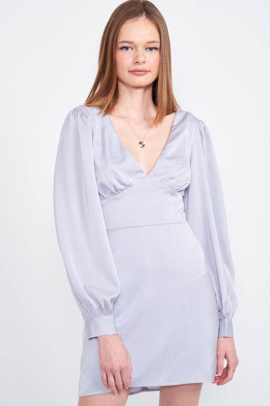 BACK STRAP TULIP MINI DRESS - Shop Style & More | Fresh Looks, Everyday Deals & Free Shipping