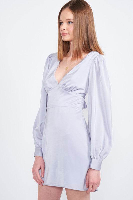 BACK STRAP TULIP MINI DRESS - Shop Style & More | Fresh Looks, Everyday Deals & Free Shipping
