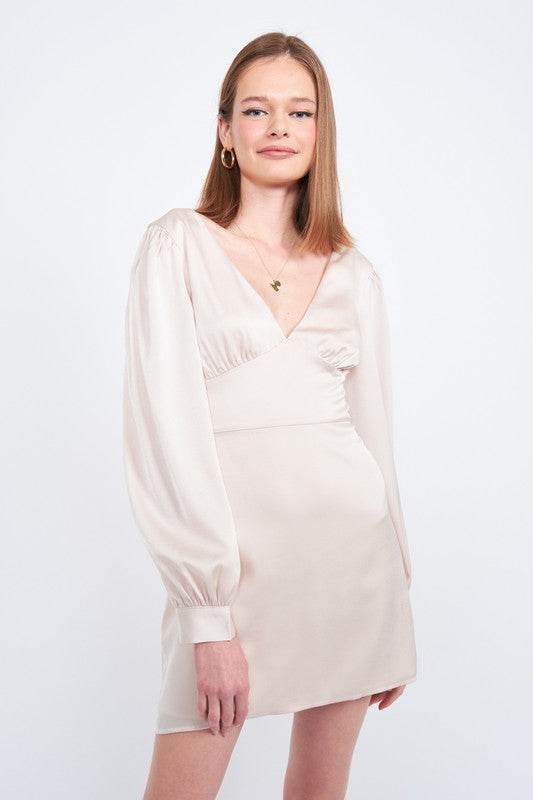 BACK STRAP TULIP MINI DRESS - Shop Style & More | Fresh Looks, Everyday Deals & Free Shipping
