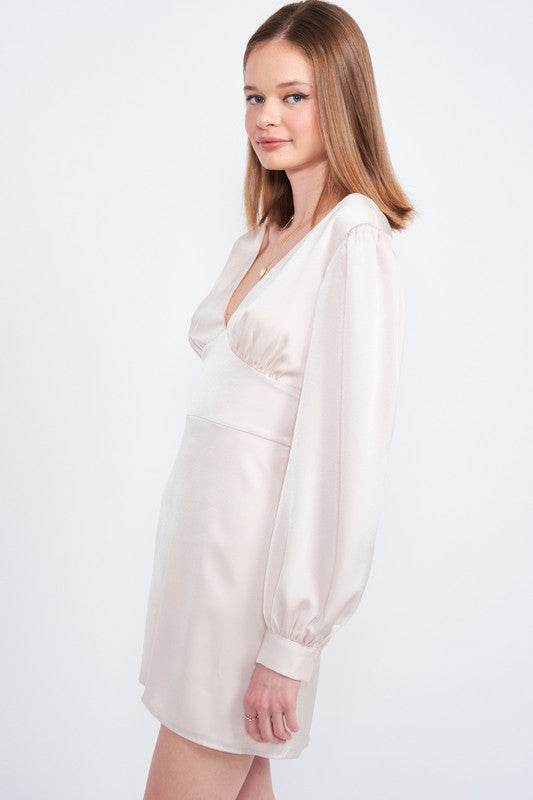 BACK STRAP TULIP MINI DRESS - Shop Style & More | Fresh Looks, Everyday Deals & Free Shipping