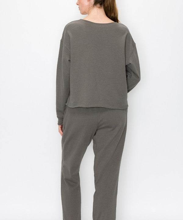 RECYCLED FRENCH TERRY NEW SET - Shop Style & More | Fresh Looks, Everyday Deals & Free Shipping