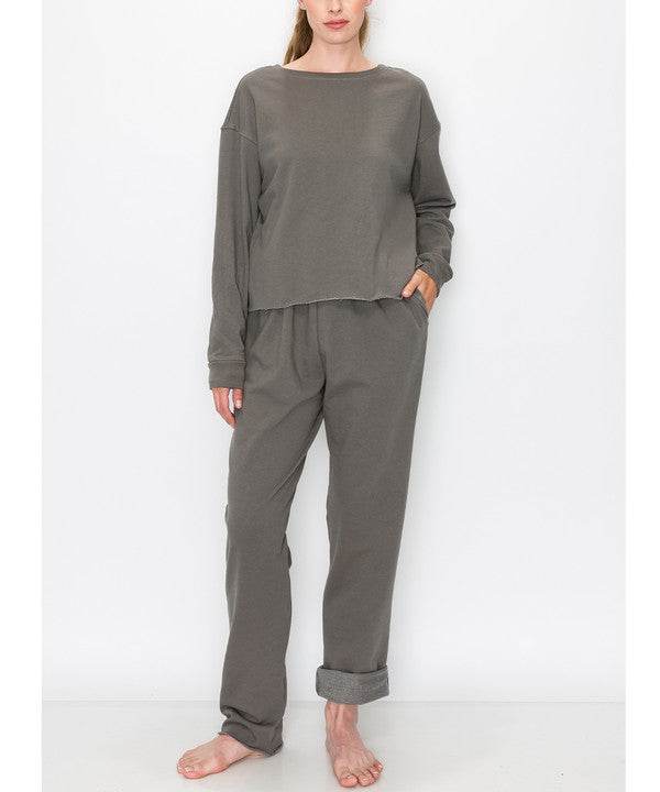 RECYCLED FRENCH TERRY NEW SET - Shop Style & More | Fresh Looks, Everyday Deals & Free Shipping