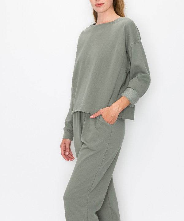RECYCLED FRENCH TERRY NEW SET - Shop Style & More | Fresh Looks, Everyday Deals & Free Shipping