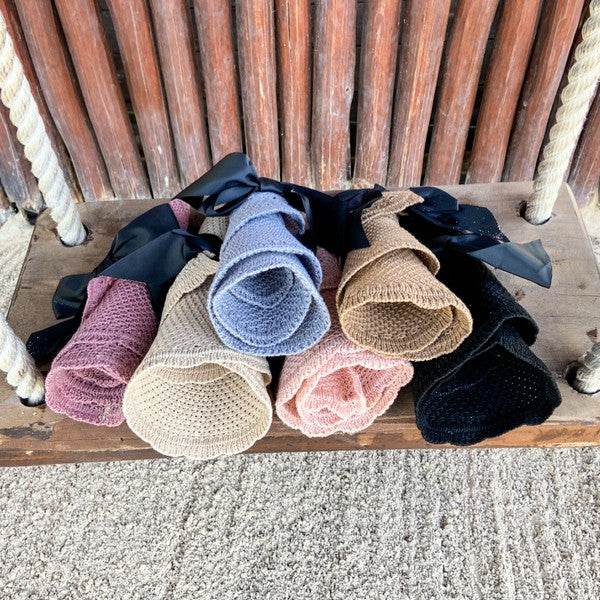 Satin Bow Foldable Summer Sun Visor - Shop Style & More | Fresh Looks, Everyday Deals & Free Shipping