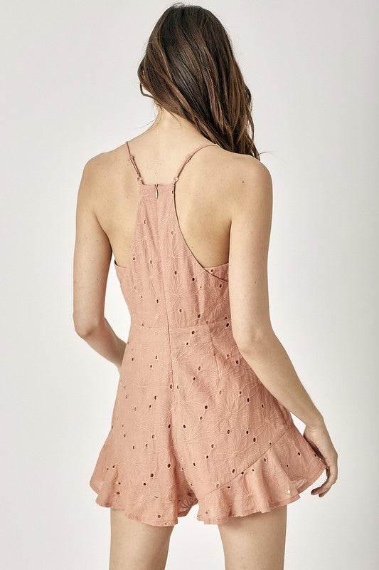 Overlap Ruffled Cami Romper - Shop Style & More | Fresh Looks, Everyday Deals & Free Shipping