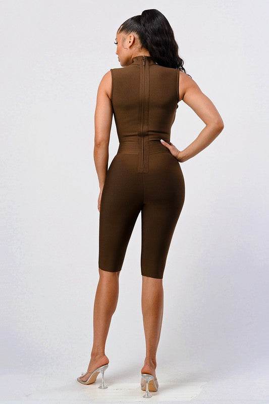Criss Cross Sexy Bandage Romper - Shop Style & More | Fresh Looks, Everyday Deals & Free Shipping