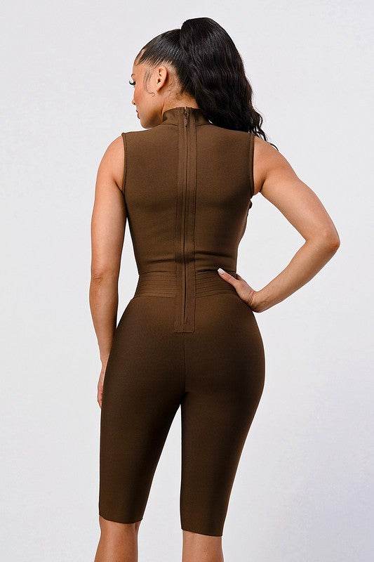 Criss Cross Sexy Bandage Romper - Shop Style & More | Fresh Looks, Everyday Deals & Free Shipping