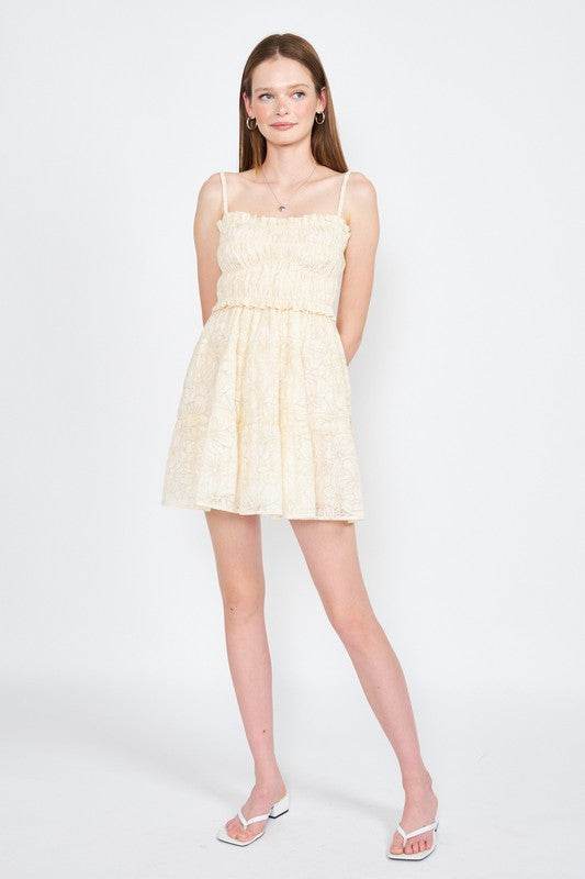 IMC7459D-1 SPAGHETTI STRAP TIERED MINI DRESS - Shop Style & More | Fresh Looks, Everyday Deals & Free Shipping