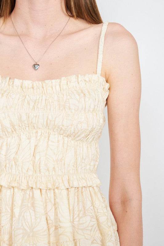 IMC7459D-1 SPAGHETTI STRAP TIERED MINI DRESS - Shop Style & More | Fresh Looks, Everyday Deals & Free Shipping