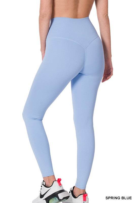 Athletic High Waisted Full Length Leggings - Shop Style & More | Fresh Looks, Everyday Deals & Free Shipping