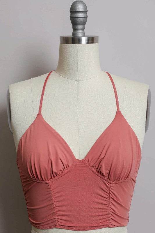 Ruched Bralette - Shop Style & More | Fresh Looks, Everyday Deals & Free Shipping