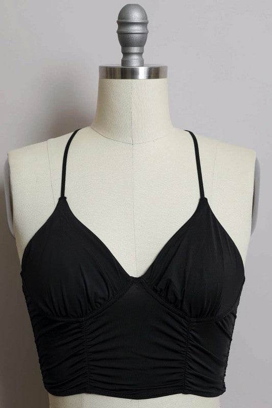 Ruched Bralette - Shop Style & More | Fresh Looks, Everyday Deals & Free Shipping
