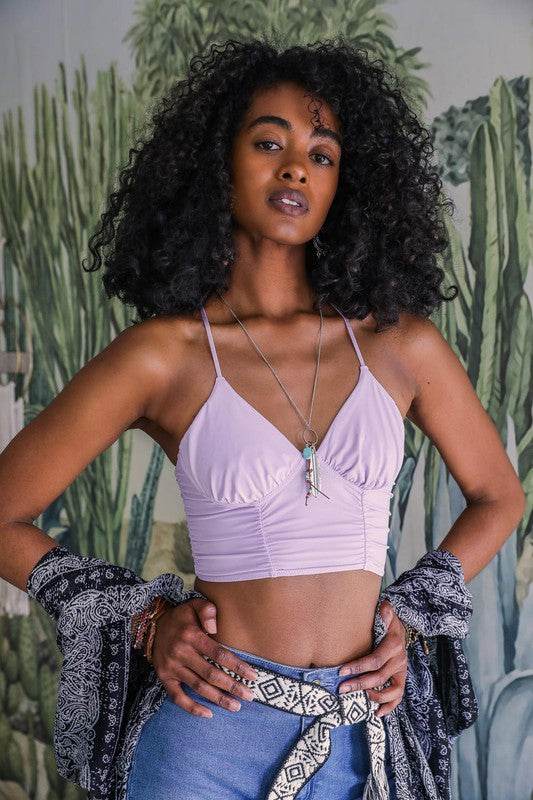 Ruched Bralette - Shop Style & More | Fresh Looks, Everyday Deals & Free Shipping