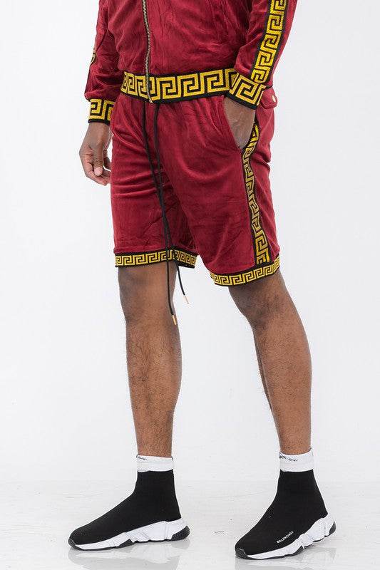 Status Print Velour Shorts Suede Shorts - Shop Style & More | Fresh Looks, Everyday Deals & Free Shipping