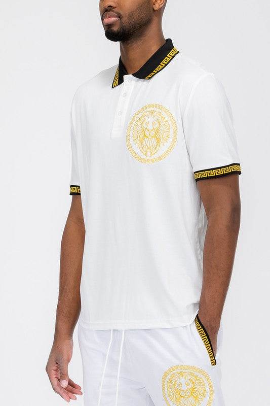 Lion Head Polo Shirt - Shop Style & More | Fresh Looks, Everyday Deals & Free Shipping