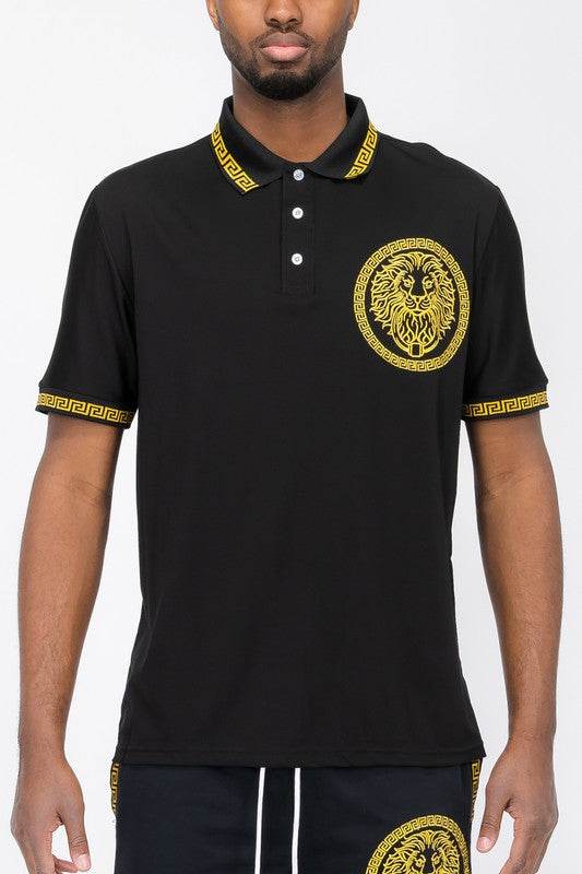 Lion Head Polo Shirt - Shop Style & More | Fresh Looks, Everyday Deals & Free Shipping