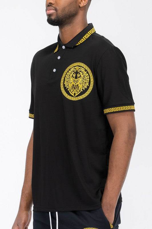 Lion Head Polo Shirt - Shop Style & More | Fresh Looks, Everyday Deals & Free Shipping