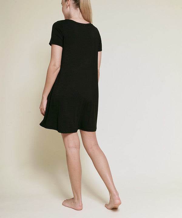 BAMBOO CLASSIC SHORT SLV DRESS - Shop Style & More | Fresh Looks, Everyday Deals & Free Shipping