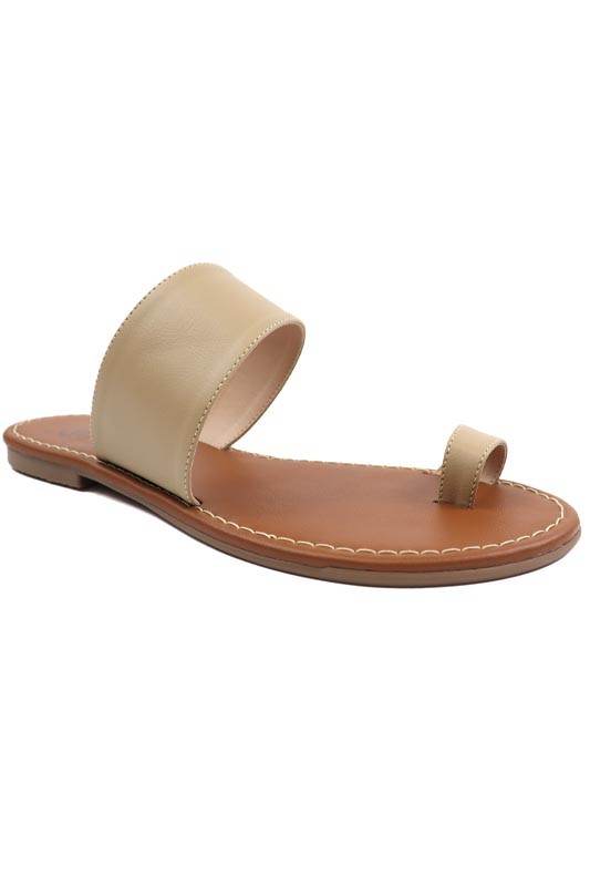 Toe Ring slide Sandals - Shop Style & More | Fresh Looks, Everyday Deals & Free Shipping