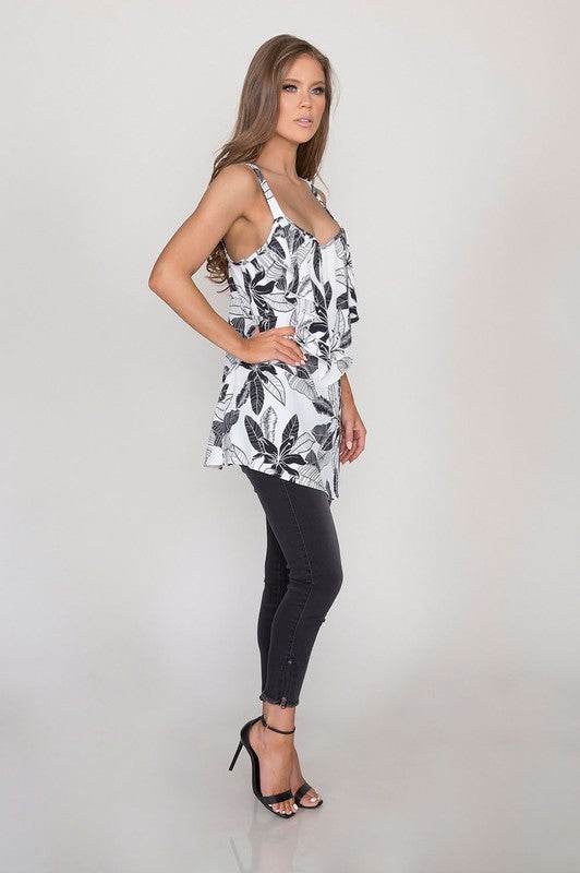 White Indah Floral Print Blouse - Shop Style & More | Fresh Looks, Everyday Deals & Free Shipping