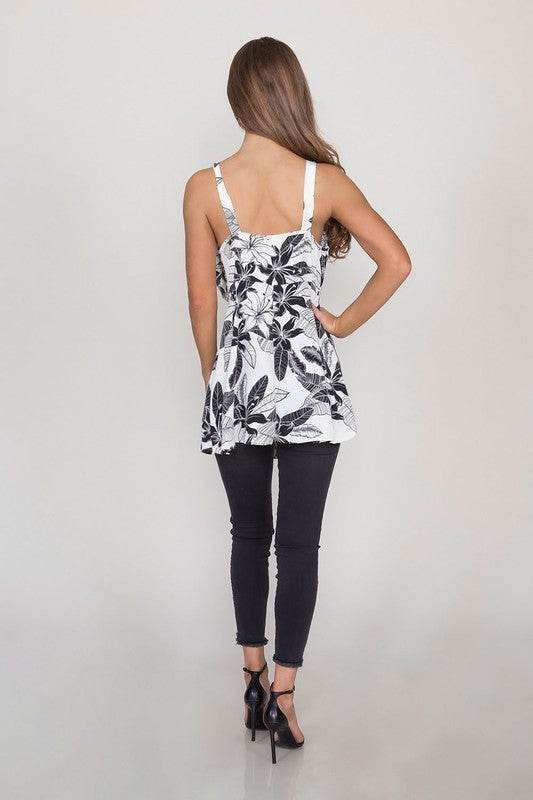 White Indah Floral Print Blouse - Shop Style & More | Fresh Looks, Everyday Deals & Free Shipping