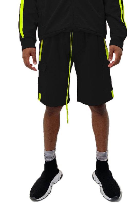 Two Stripe Cargo Pouch Shorts - Shop Style & More | Fresh Looks, Everyday Deals & Free Shipping