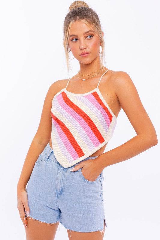 Sleeveless Knit Cropped Top - Shop Style & More | Fresh Looks, Everyday Deals & Free Shipping