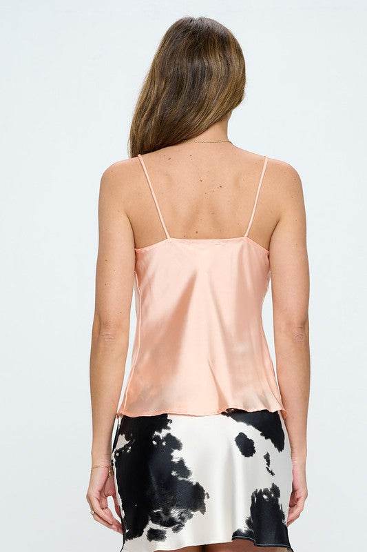 Made in USA Silky Satin Tank Top - Shop Style & More | Fresh Looks, Everyday Deals & Free Shipping