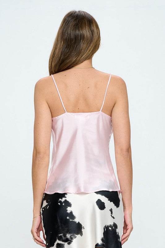 Made in USA Silky Satin Tank Top - Shop Style & More | Fresh Looks, Everyday Deals & Free Shipping