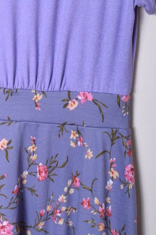 Floral Band Flare Dress - Shop Style & More | Fresh Looks, Everyday Deals & Free Shipping