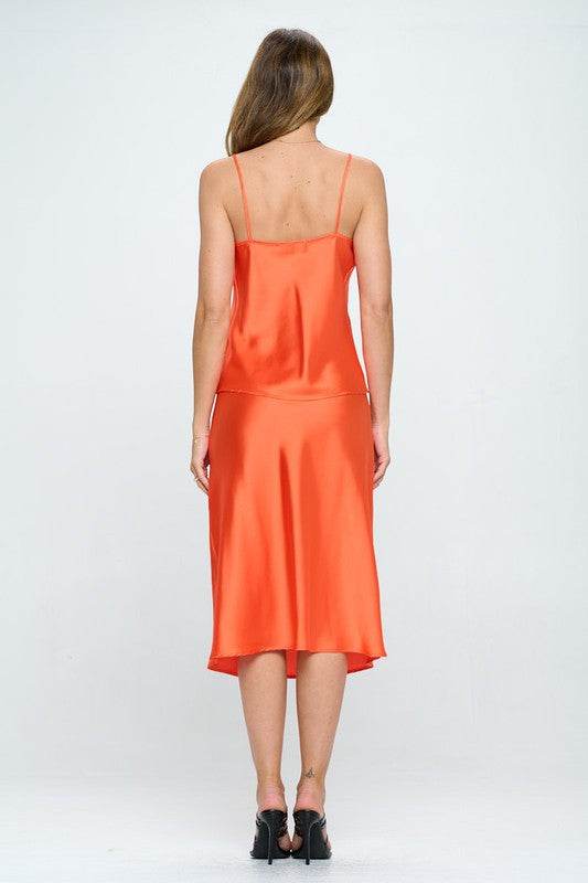 Made in USA Silky Satin Tank Top - Shop Style & More | Fresh Looks, Everyday Deals & Free Shipping