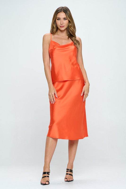 Made in USA Silky Satin Tank Top - Shop Style & More | Fresh Looks, Everyday Deals & Free Shipping